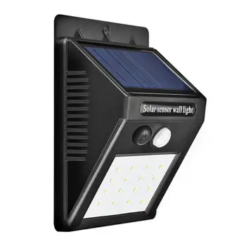 

16LED Solar Human Motion Sensor Wall Light Outdoor Waterproof Safety Lamp