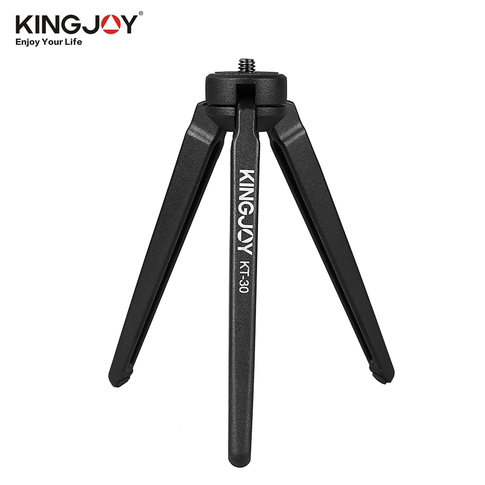 

KINGJOY Mini Tripod for camera phone Stabilizer Stable Desktop Tabletop Stand Holder Support Base for GoPro DSLR Camcorder