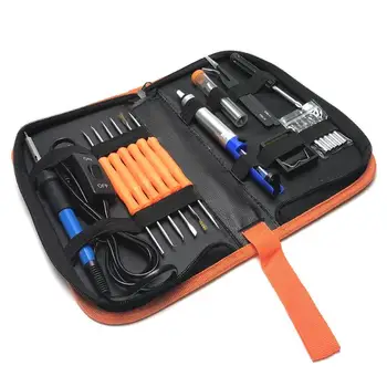 

60W Power Switch Electric Soldering Iron Kit DIY Electric Soldering Iron Set Welding Solder Station Tips Welding Repair Tool