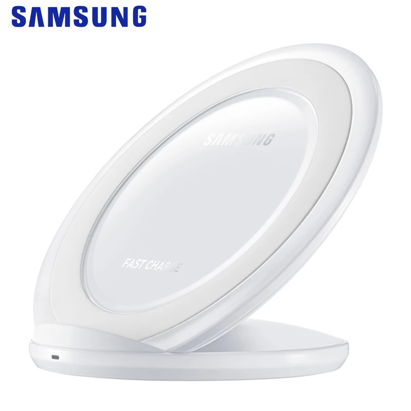 

Samsung Original Fast Charge QI Wireless Charger For Samsung Galaxy S6 S7 Edge S8 S9 S10 Note 8 9 iPhone 8 X XR XS Max EP-NG930