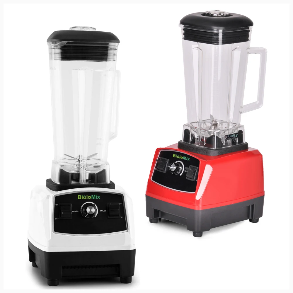 

2200W Grain Fruit Food Meat Ice Crush Grinding Blender Hotel Restaurant Milk Tea Home Kitchen Blender Mixer Smoothie Blender