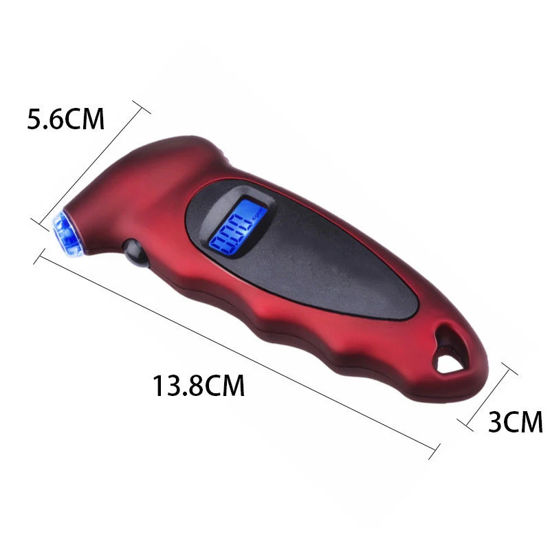 

150PSI LCD Digital Tire Tyre Air Pressure Gauge Tester Tool Car Motorcycle Tools
