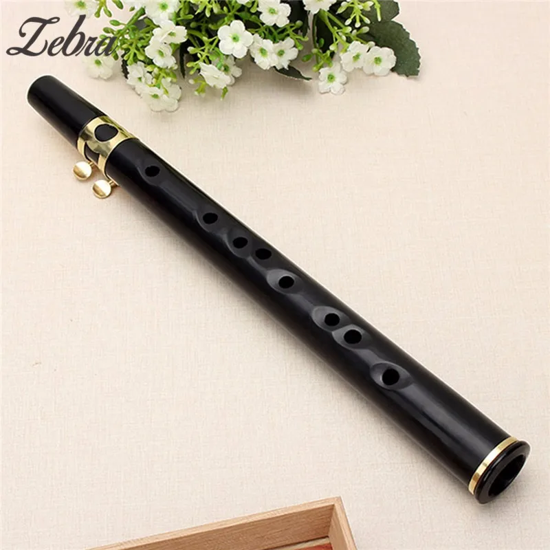 

Zebra 8 Holes Mini Black Mouthpiece Sax Alto C Tune Saxophone Little Sax Woodwind Musical Instruments For Music Lover Gifts