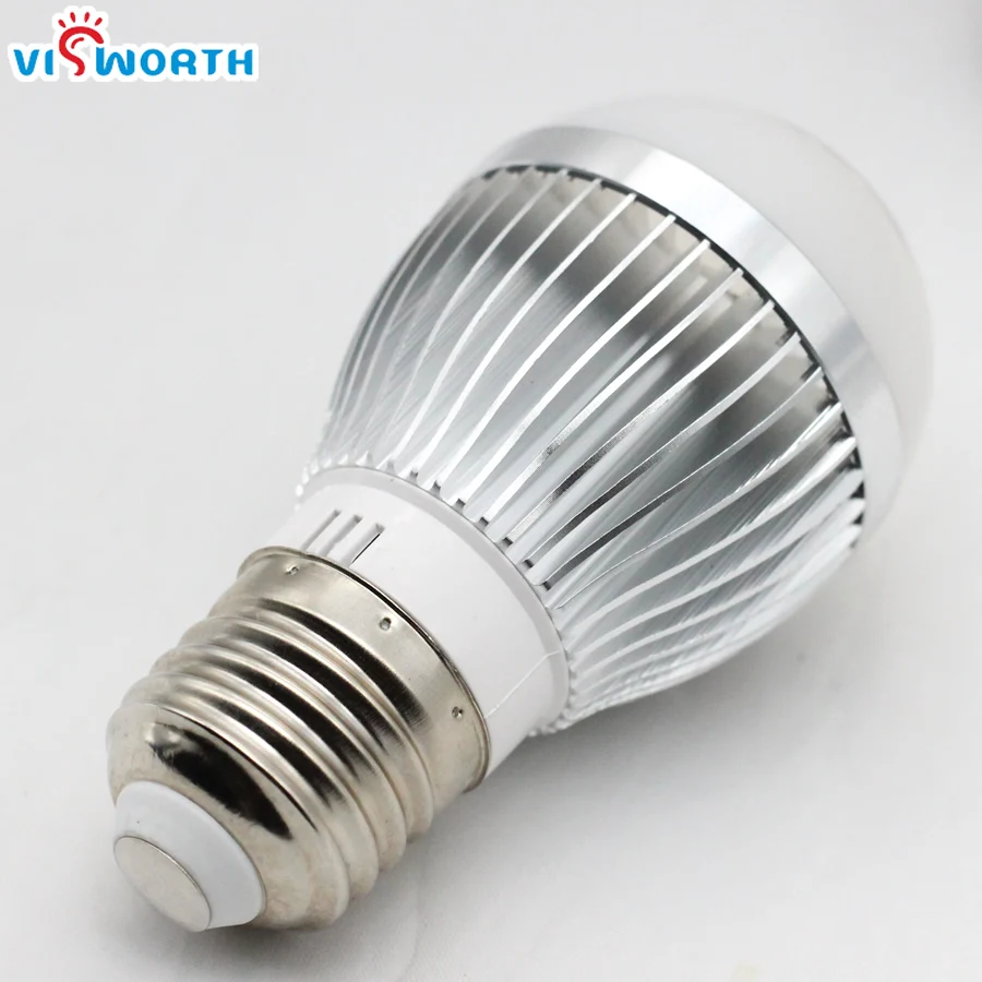 Светодиодная лампа VisWorth 3 Вт алюминиевый корпус E27 110 В 220 240 переменного тока|led lamp