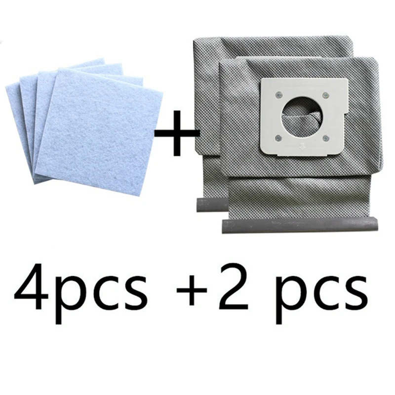 

Motor cotton filter+2pcs Washable dust bag for LG V-743RH LG vacuum cleaner