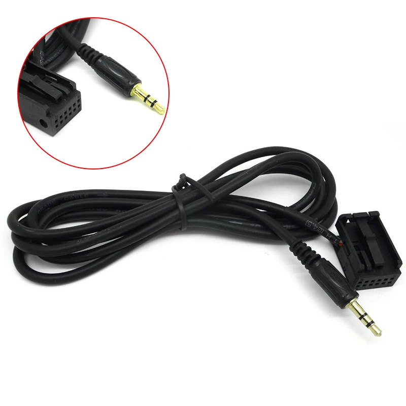 

Good Quality 3.5mm Car Interface Aux-in Adapter Cable For Ford Focus Mk2 C-Max S-Max 6000