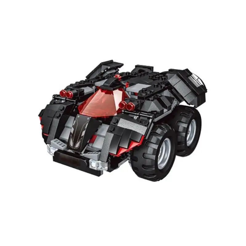 

2.4G Four-Way Remote Control Truck RC DIY Assembled Electric Bat Car Building Blocks Kids Educational Toys for Children Gifts