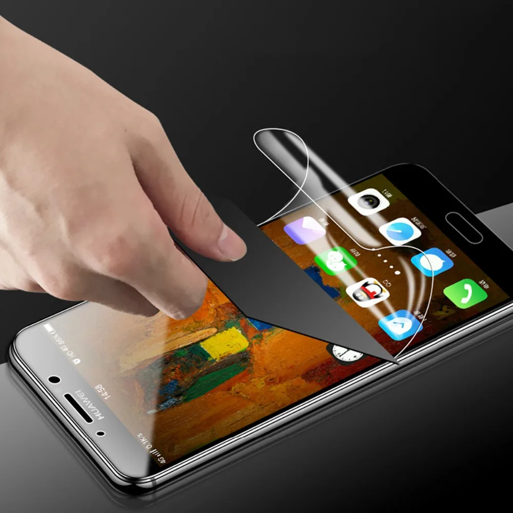 Мягкая Гидрогелевая 3d пленка с полным покрытием для OPPO A9 Pro R15 R17 F3 F5 F15 A73 R9S Plus FIND X