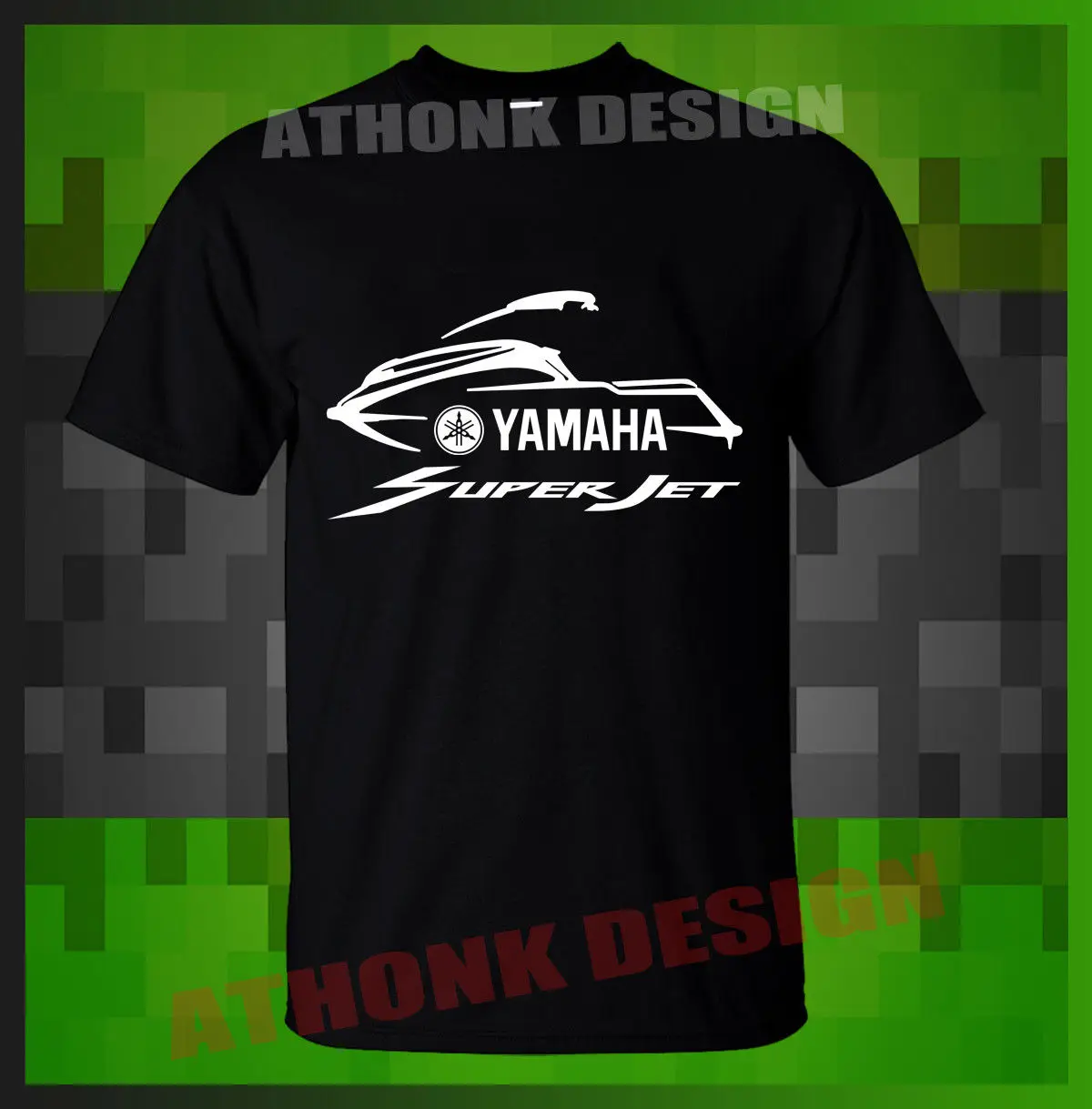2019 YAMAHA SUPERJET t-shirt TEE FZR FZS SVHO t-shirt Летняя мужская модная футболка, удобная футболка, Повседневная футболка с короткими рукавами