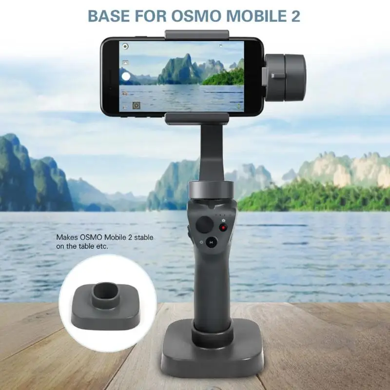 Портативная подставка для DJI Osmo Mobile 2 Handheld Gimbal стабилизатор База крепление подставка Телефон Gimbal Accessaries для DJI Osmo Mobile 2