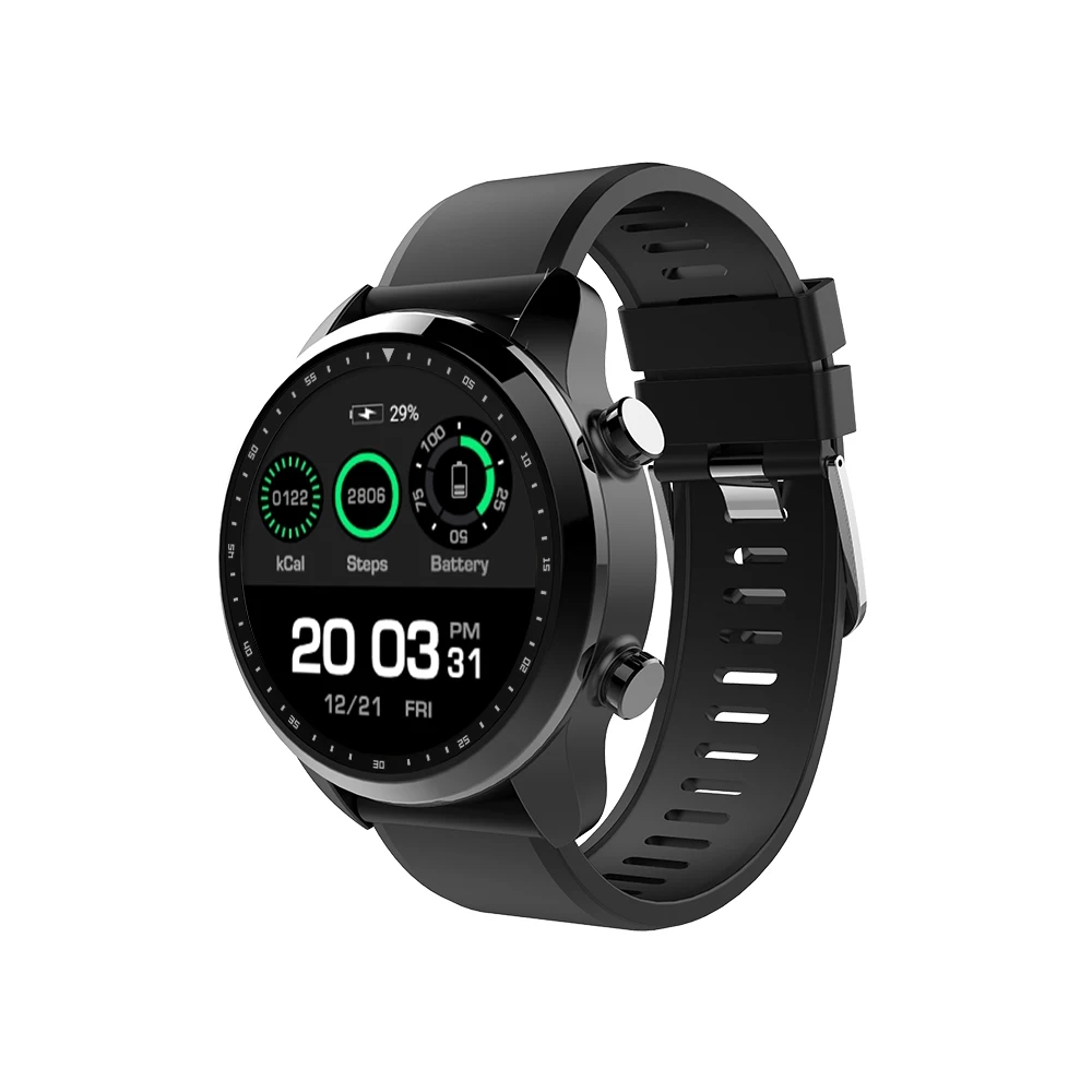 Kospet Brave Android Смарт часы телефон bluetooth Вызов 2G + 16G 4G LTE кровяное давление монитор