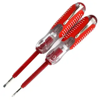 

Multi Function Screwdriver Test Pencil Electric Test Tester Sturdy Red Durable Insulation Electrician Home Test Pen 100-500V