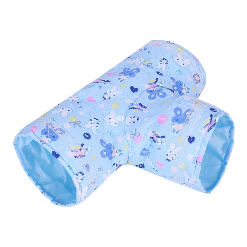 

Hamster Toy Tunnel Small Pet Cartoon 3 Way Pet Tubes Bed For Rabbits Ferrets Guinea Pigs Small Animal Play Toy Exercise Tun
