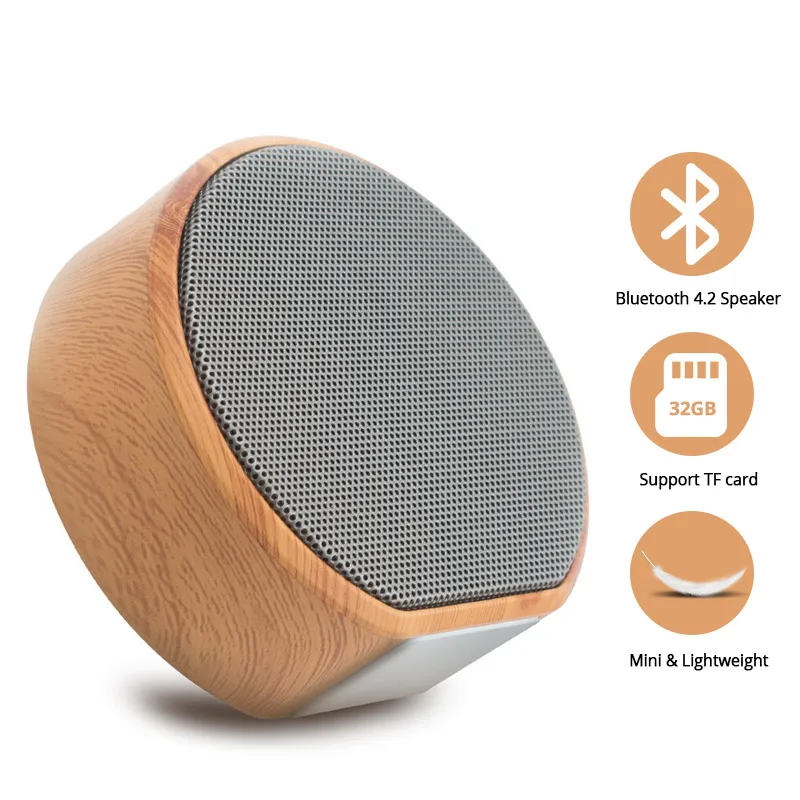 

Bluetooth Speaker Wireless Portable Speaker Caixa de som Audio Box With Microphone 3.5mm Jack USB Charger AUX Cable For Phone