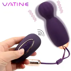 VATINE пуля вибратор 10 скорость вибрационный Яйцо Клитор возбуждающий Секс игрушки для женщин женская мастурбация G Spot массаж