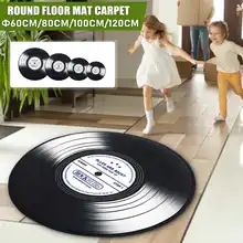 60/70/90/110 см компакт-дисков с Roung ковер для детей Спальня игровые коврики для йоги Подушка для стула площадь ковер для гостиной Декор для дома