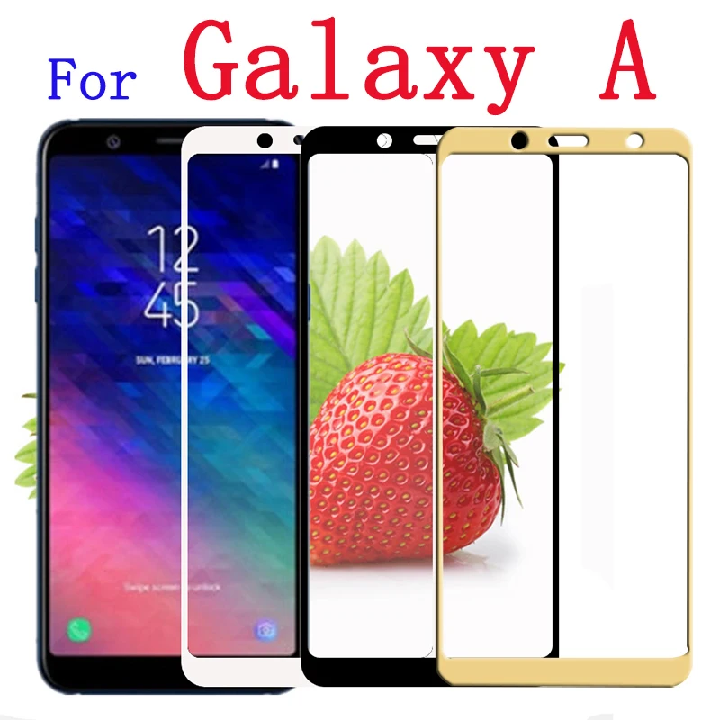 Для Samsung A8 A5 2018 стекло для A 5 8 6 A6 A530f Tremp Glas полное покрытие 9h защита экрана |