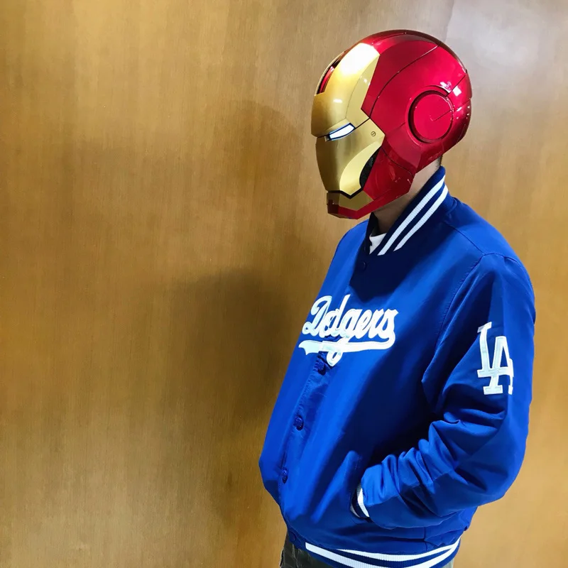 Marvel Железный человек Шлем Броня оборудовать 1/1 носимых Мстители 4 MK7 игрушка