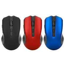 W7 USB 2,4G Беспроводная игровая мышь 1600 dpi 6 кнопок эргономичная мышь для настольного ноутбука ПК кнопки мыши на запчасти для ПК