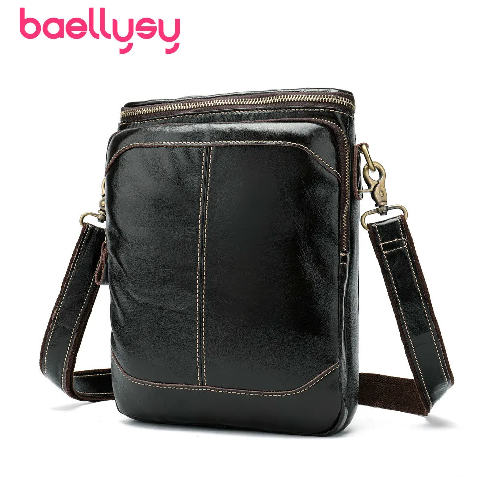 

2019 Vintage Business Mens Briefcase Genuine Leather Crossbody Bag Satchel Shoulder Bags For Men Messenger Bags Bolso Hombre