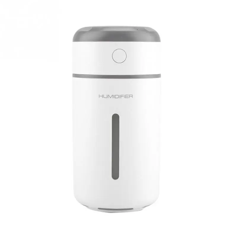 

Portable Ultrasonic Humidifier Diffuser 7 Colors LED Light with USB Cable Car Office