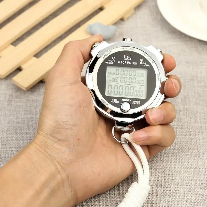 

Multifunction Sports Stopwatch Handheld Digital Chronograph Timer Stopwatch for outdoor swimming