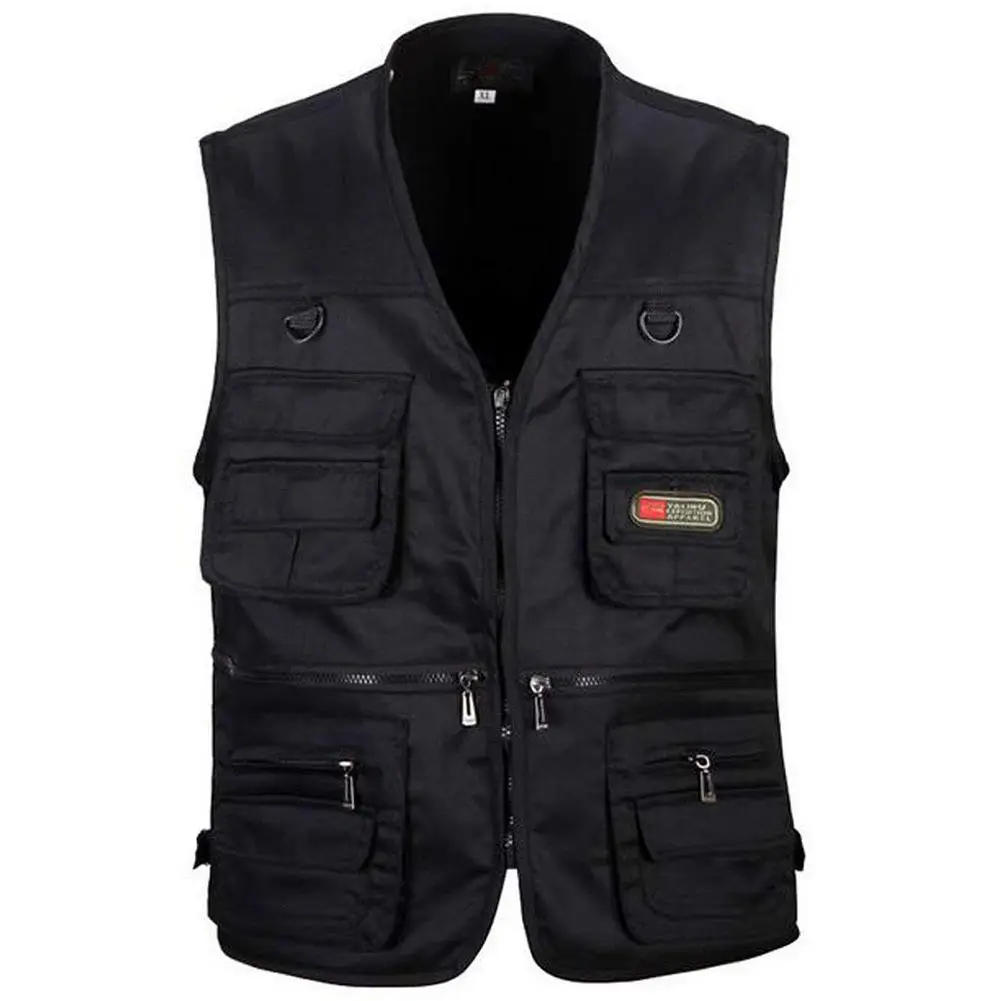 Men's Fishing Vest with Multi Pocket Zip for Photography / Hunting ...