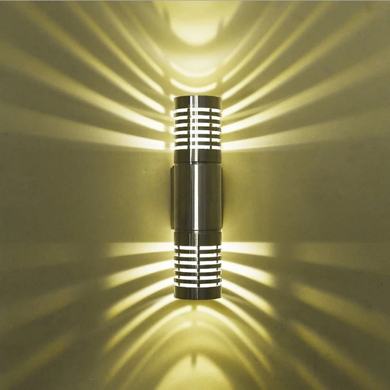 

Up Down Light Wall Sconce Led Indoor Wall Lamp Modern AC85-265V Aluminum Wall Light Mount Lighting Fixture For BedRoom Home Deco