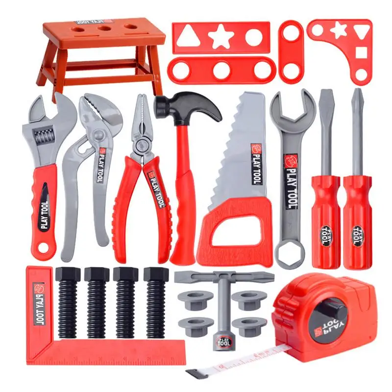 

Children's Toolbox Set Simulation Repair Tool Drill Screwdriver Repair Kit House Play Toys Tool Set Puzzle Toy Set For Boy And G