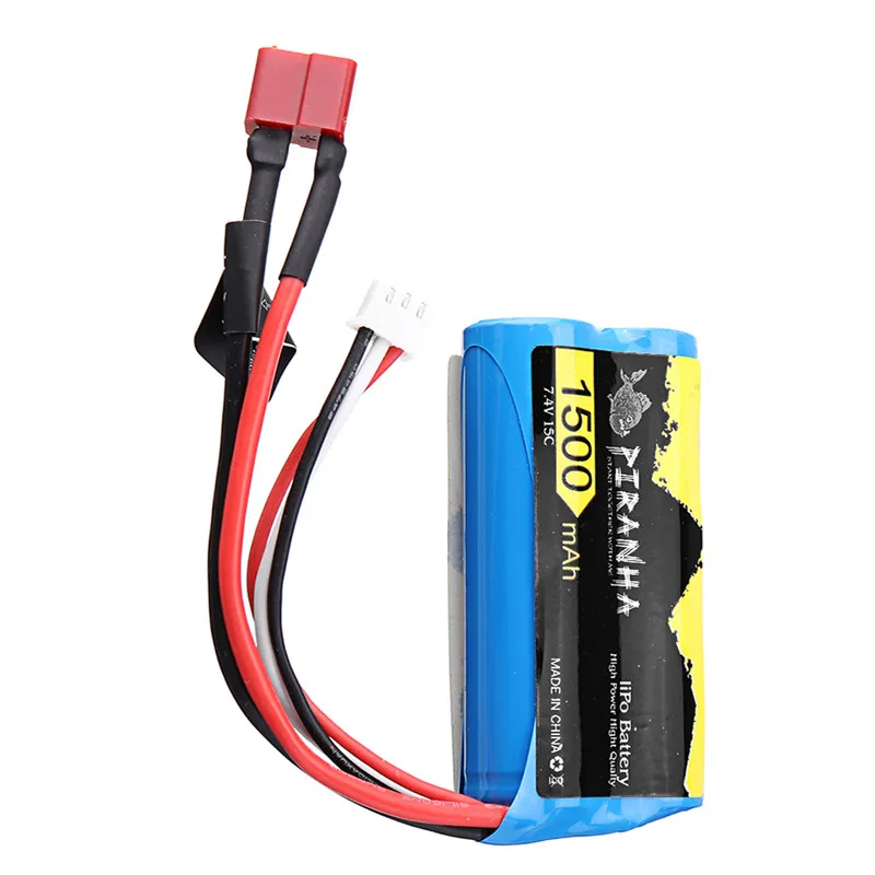 PXtoys 7 4 V 1500mAh 15C 2S T вилка Lipo батарея для 9200 9202 1/12 Rc автозапчасти PX9200 46|Детали и