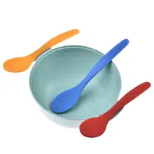 Универсальная гибкая Термостойкая Силиконовая ложка лопатка-скребок для мороженого, торта, десерта, ложки для лопаты, кухонный инструмент, посуда