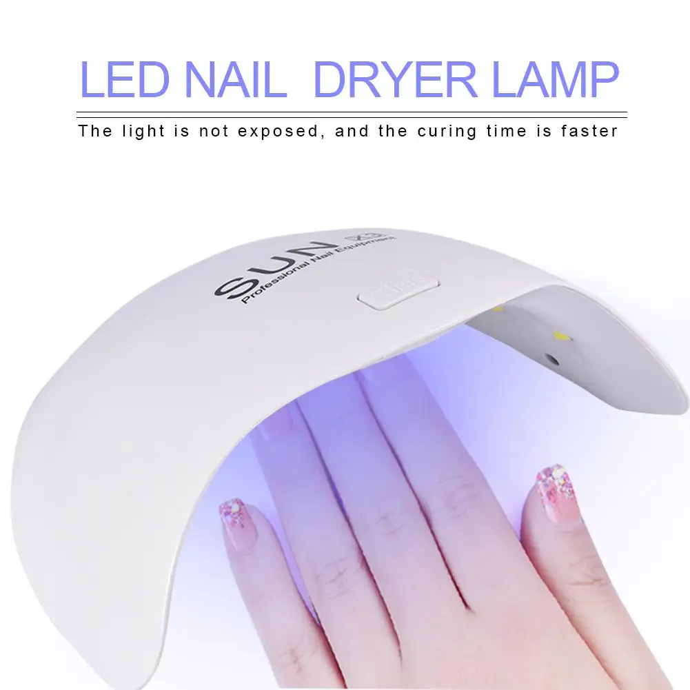 Billige 24 W UV LED Nagel Trockner Heilung Für Alle Gel Nägel Kappe Nagel Auto Auf Off Sensor Aktualisiert Mit 12 stücke Led leuchten Nagel Lampe Kunst Werkzeuge