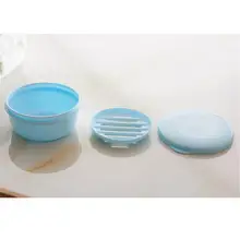 Креативный Портативный Держатель мыльницы для мыла мыльницы двухслойная сливная дорожная пластиковая мыльница для ванной кухни