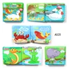 New Water Bath Book Bathing Toy Swimming Cognitive Floating Toys for Baby,10 Themes Bath Book Learning Animal Count Sports Toy 3