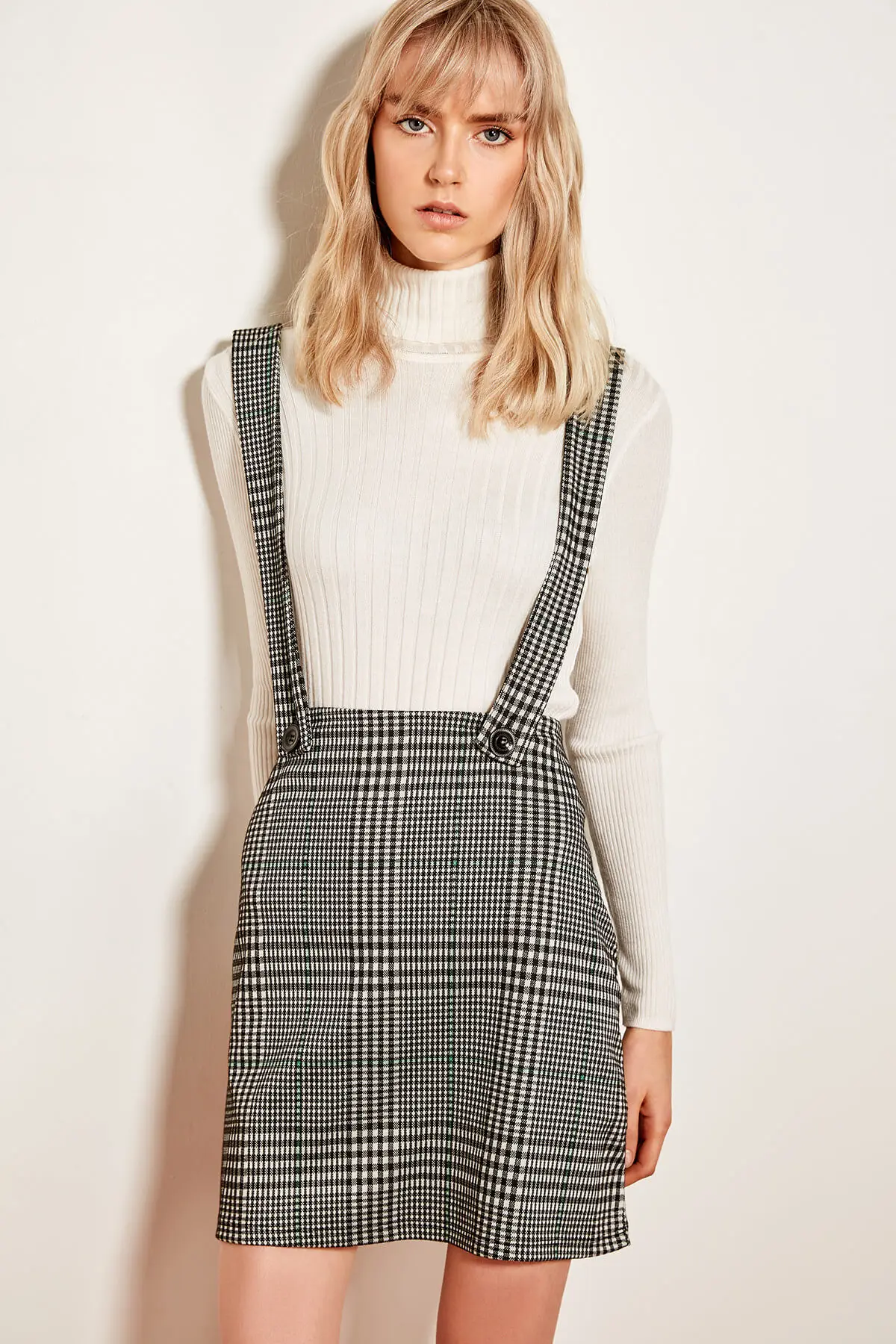 Trendyol Hanging Green Knit Skirt TCLAW19VG0095 | Женская одежда