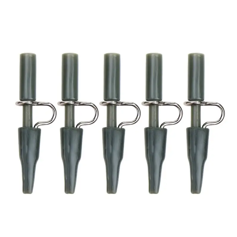 

20pcs/lot Carp Fishing Accessories Outdoor Safety Lead Clips Kit for Fishing Tackle Equipment Line Tool Fastening the Line Pesca
