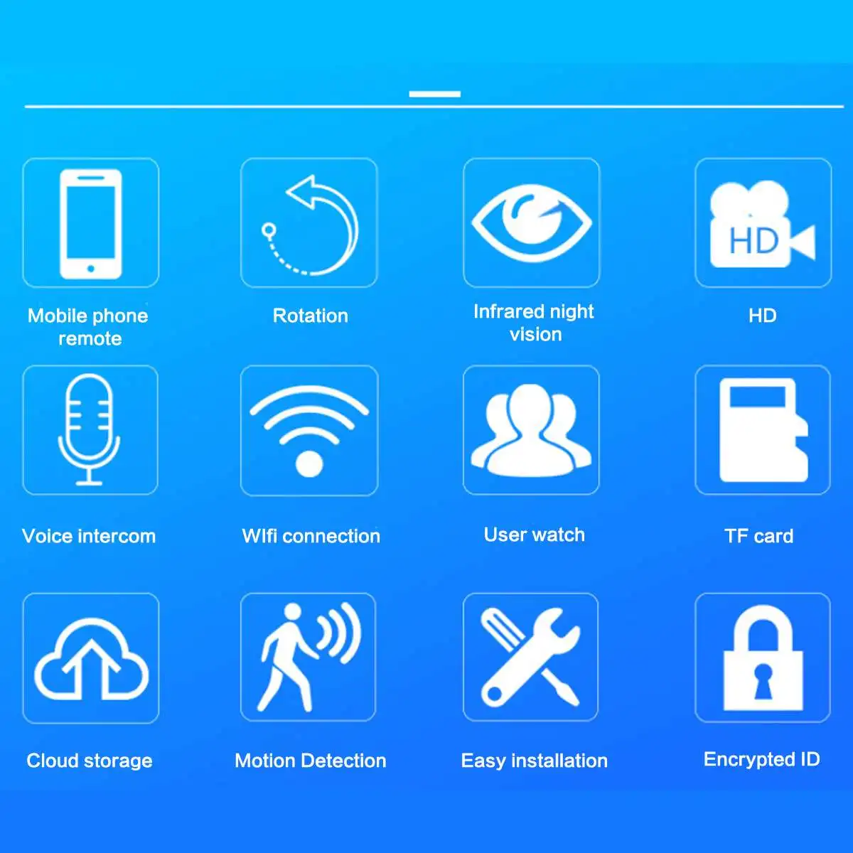 Домашняя ip камера безопасности Wi Fi беспроводная сетевая видеонаблюдения 960P ИК