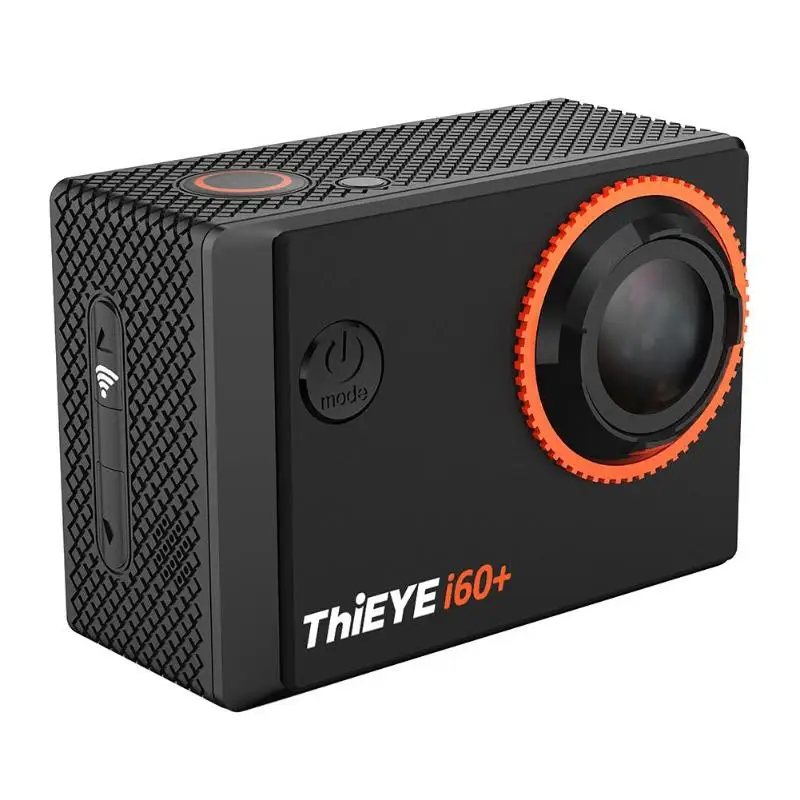 

ThiEYE Action Camera i60+ 4K 30fps WiFi 40M Waterproof Video Record Sports ThiEYE wi-fi Action Cam i60+ is a compact waterproof