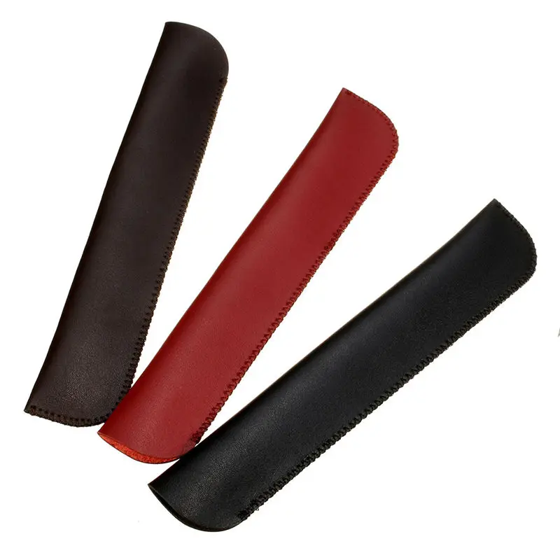 

2018 Newest 18x3cm PU Leather Sleeve Protect Case Cover Pouch Protector Washable Skin for Apple Stylus Pen Pencil