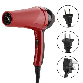 

110/240V 2000W Hair Dryer Blower Cold Wind Hair Dryer for Hair Styling with 2 Nozzle Travel Household Electric Hair Blower