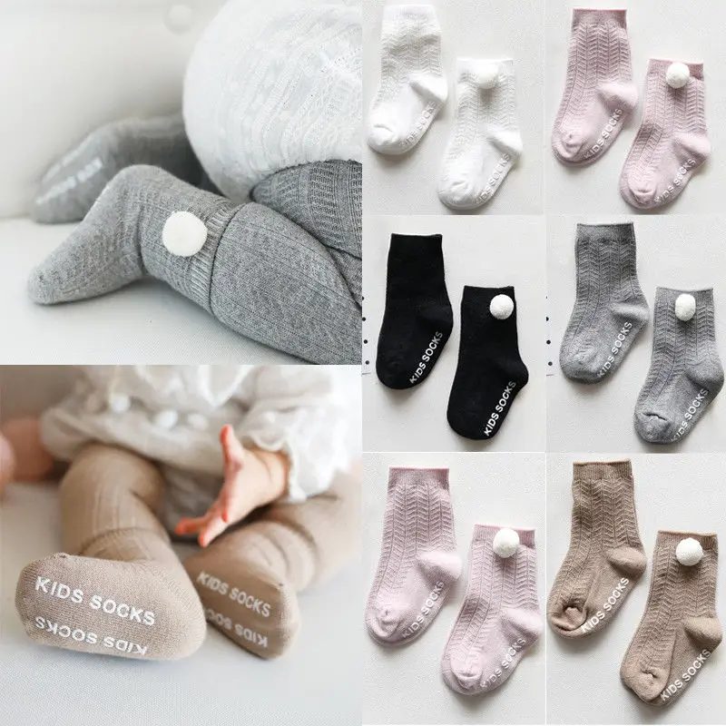 Emmababy 2018 новорожденных для маленьких девочек носки пузыри ботильоны высокие