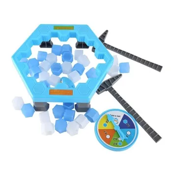 

Save The Penguin Penguin Ice Breaking Great Family Funny Desktop Game Kid Toy Gift Make The Penguin Fall Off Lose This Game Toys