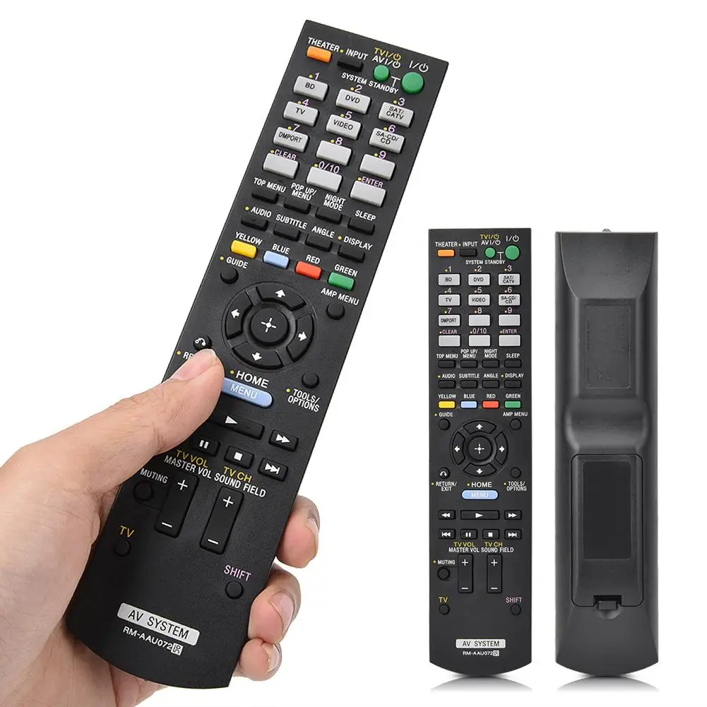 

RM-AAU072 Replacement Audio Video Remote Control Controller for STR-DN610 RM-AAU071 RM-AAU075 STR-DN610 RM-AAU072