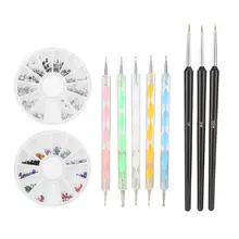 Профессиональный набор кистей для дизайна ногтей, рисование линий, инструменты для маникюра