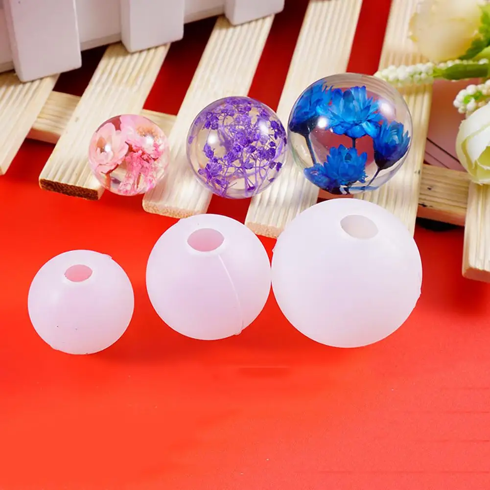Кварцевая капля шар DIY Смола плесень Силиконовая форма эпоксидная смола, форма для самостоятельного изготовления ювелирных изделий ожерелье ручной работы