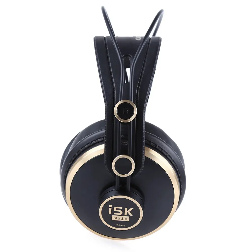 ISK HD9999 полностью закрытый монитор гарнитура наушники для Hi-Fi музыки DJ/аудио смешивания записи студии удобные наушники