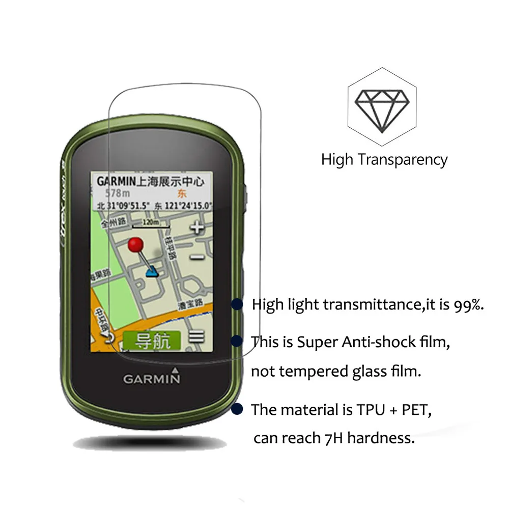 3 упаковки для Garmin eTrex Touch 25 35 35T походный ручной gps-навигатор Взрывозащищенная защита экрана прозрачная Противоударная пленка