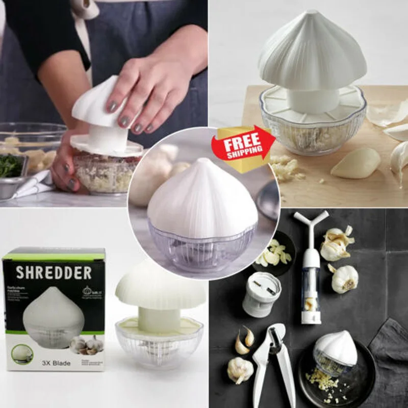 

Kitchen Pressing Food Chopper Cutter Slicer Peeler Dicer Vegetable Onion Garlic
