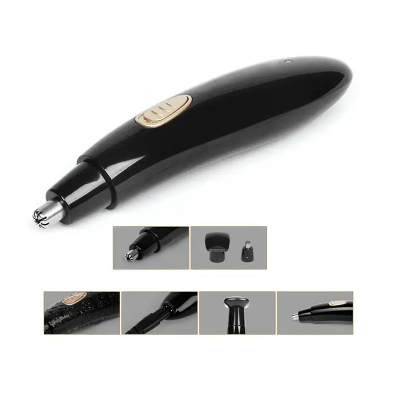 

New Electric Razor Nose Hair Trimmer Scissors Men's Water Resistant Portable Rechargeable Eyebrows Nose Ear Hair Beard Shaver