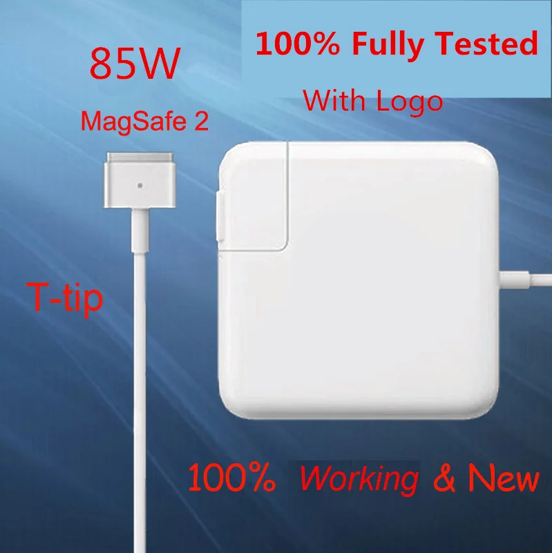 

BINFUL New Working Magsaf* 2 85W 20V 4.25A Laptop Power Adapter Charger for MacBook Pro 15" 17"Retina Display A1425 A1398 A1424